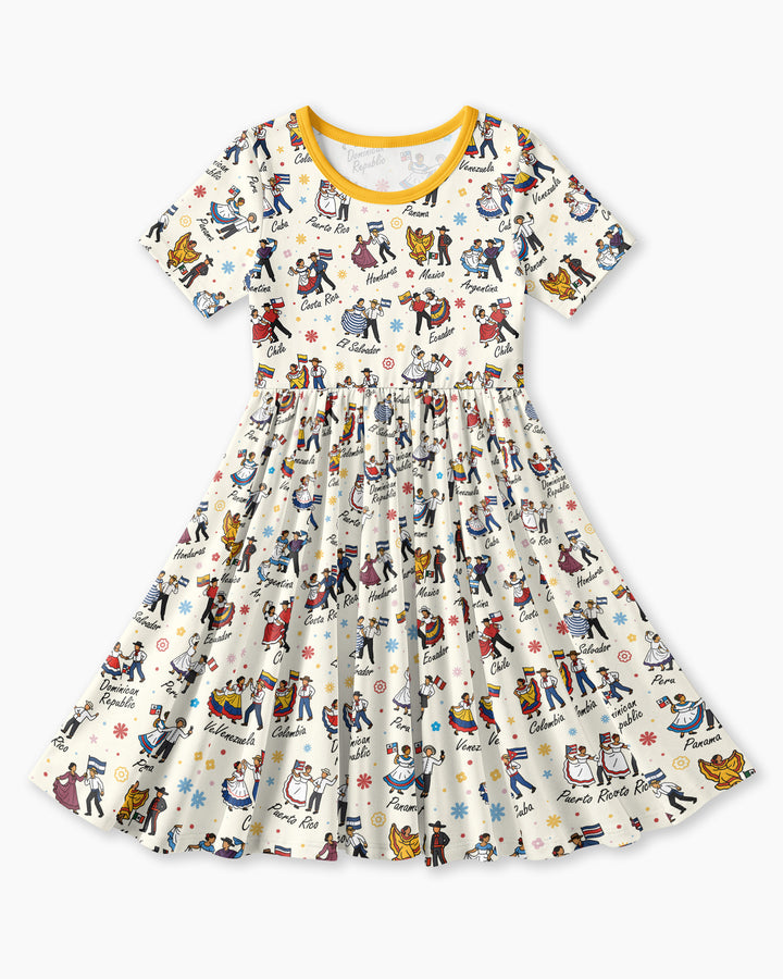 Plantilla Vestido de Bambú Twirl