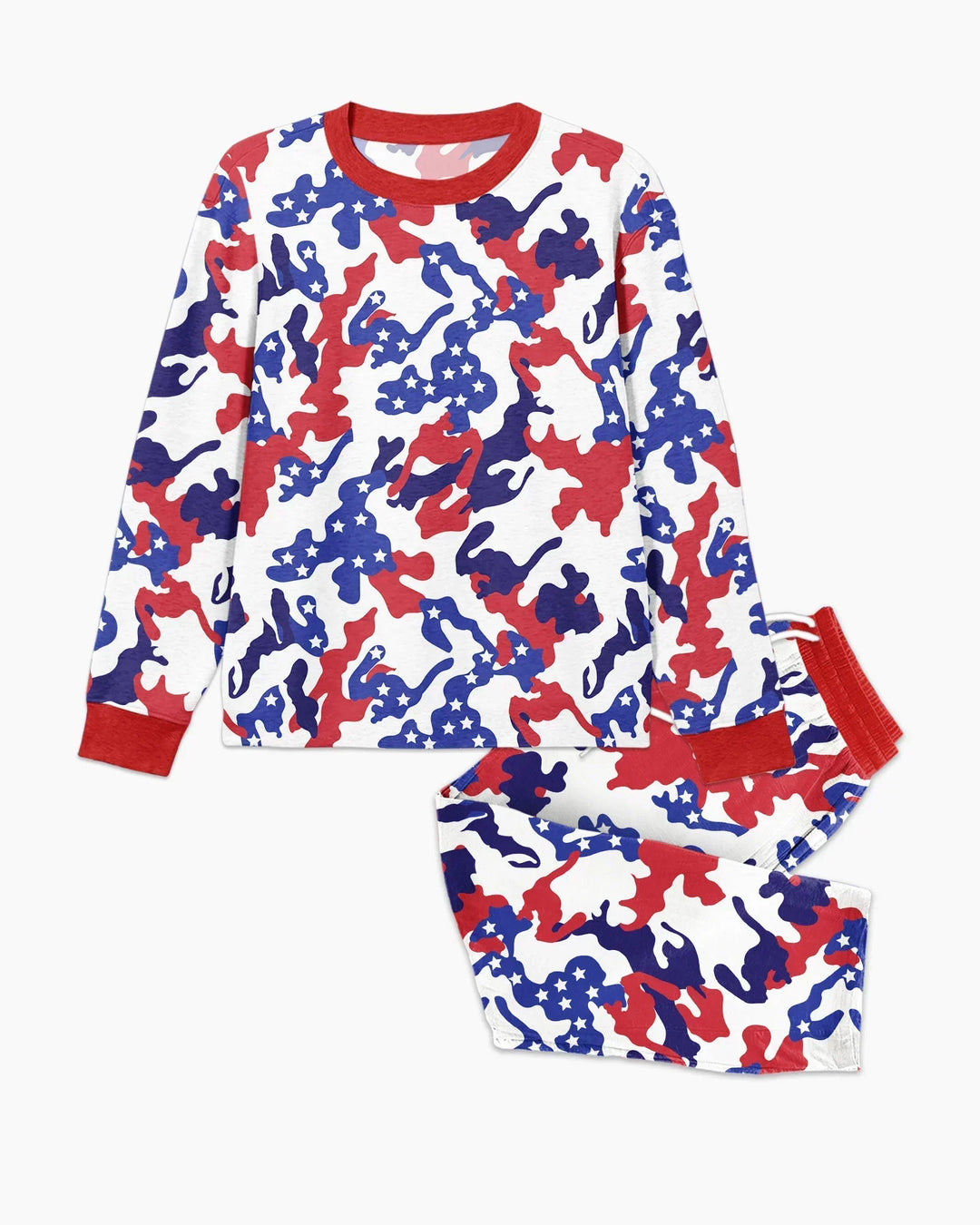 Patriot Camo Daddy & Me Matching Bamboo Men's Pajama Set