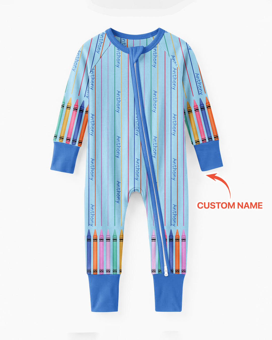 Gerippte Babykleidung mit individuellem Foto - Weich &amp; Skizzenhaft