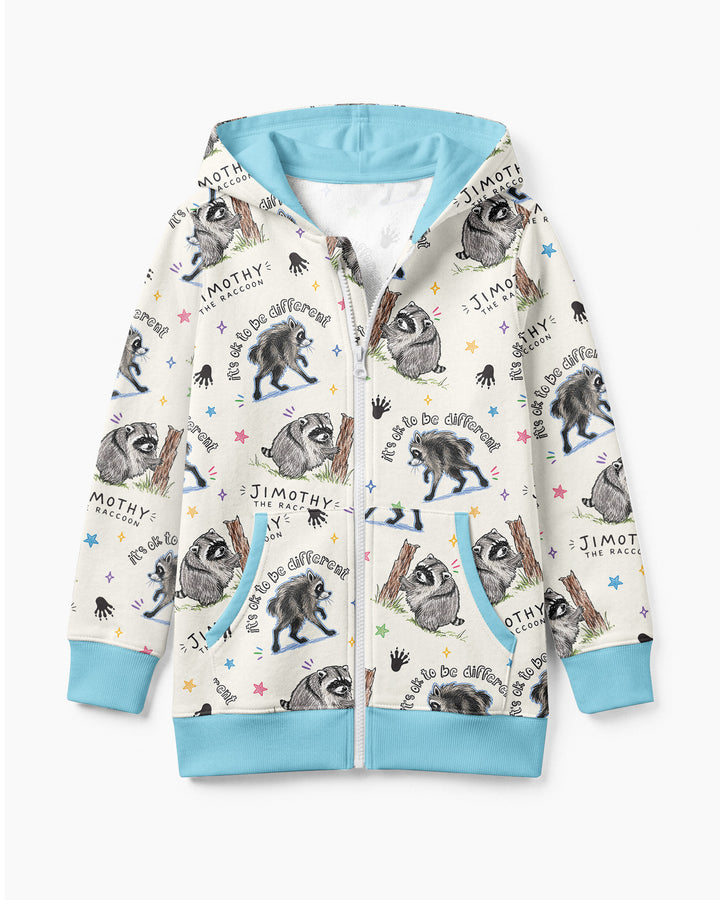 It's Okay to be Jimothy Bamboo Zip Hoodie