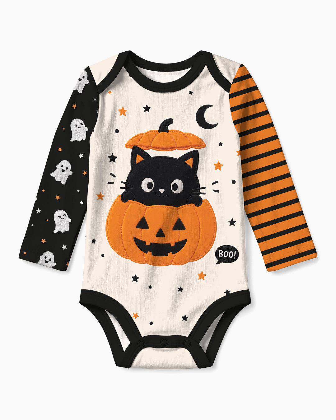 Boo Kitty Bamboo Bodysuit