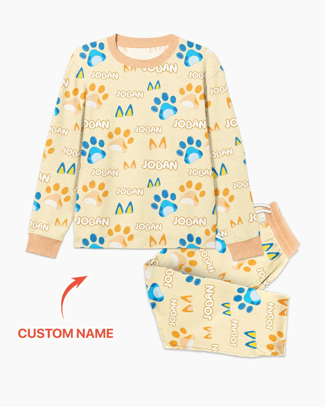 Vorlage Benutzerdefiniertes Herren-Pyjama-Set
