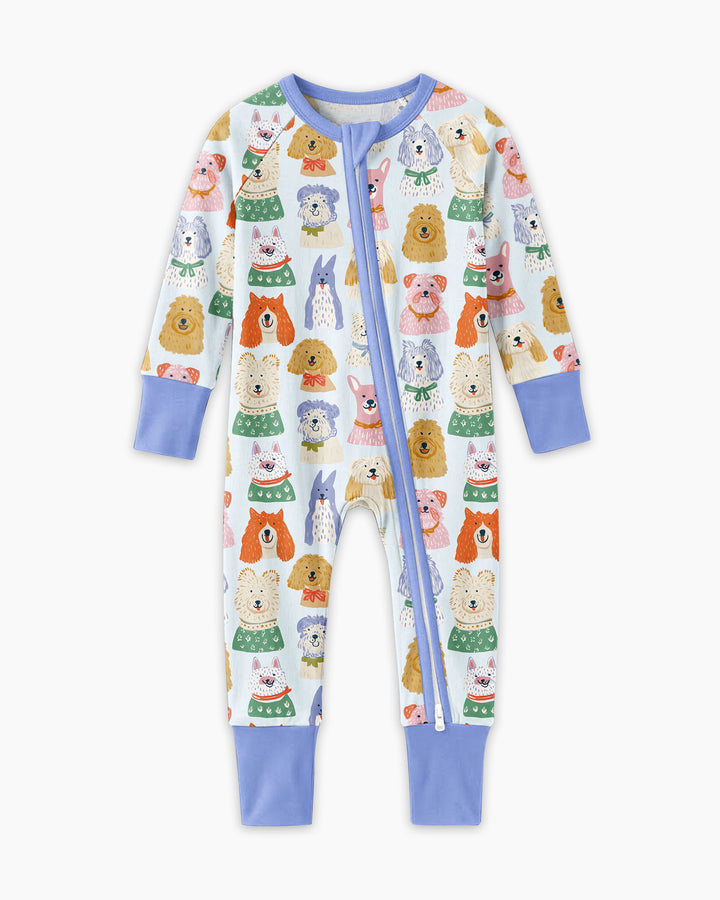 Puppy Portrait Bamboo Convertible Zippy
