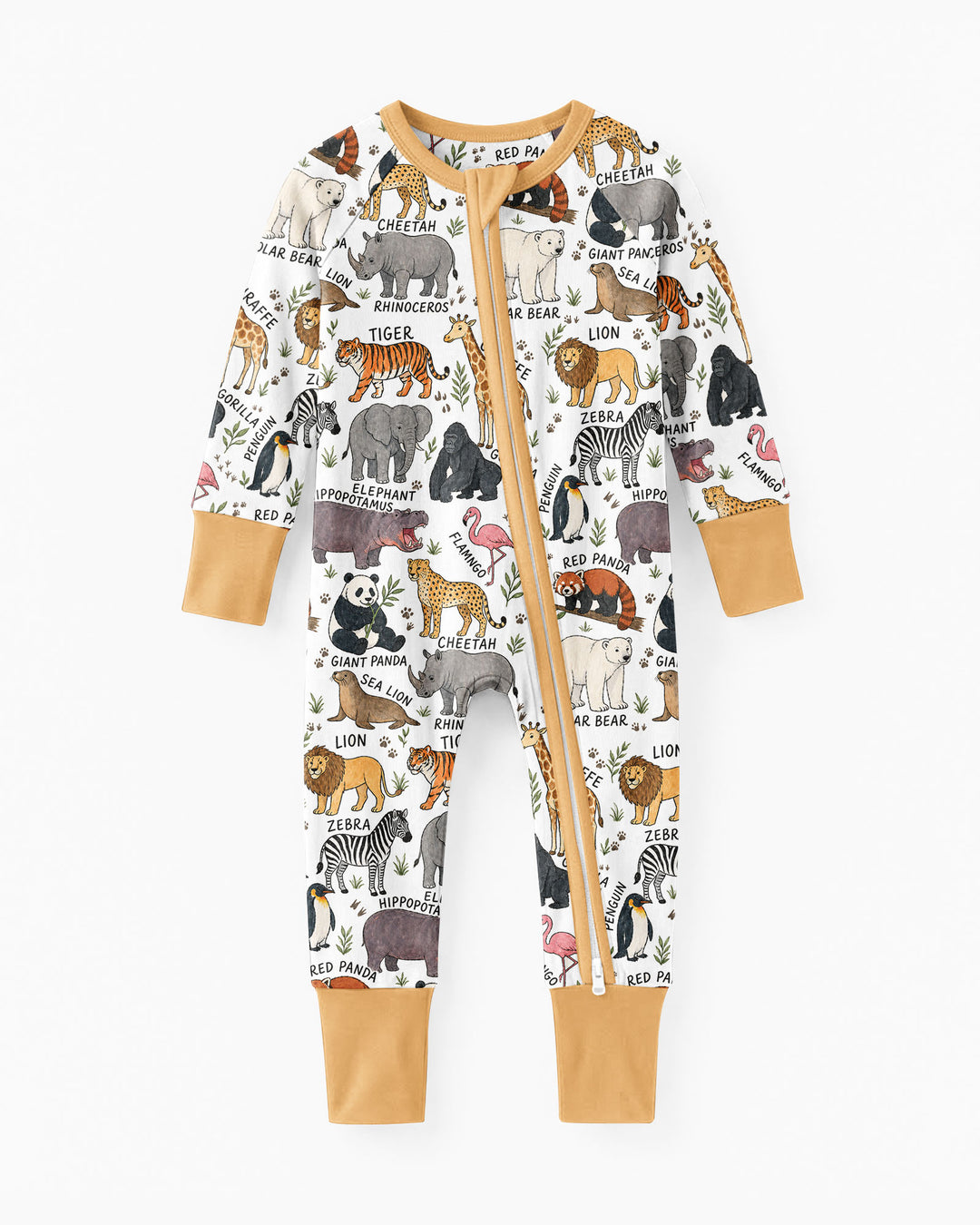 Zoo Animal Bamboo Convertible Zippy
