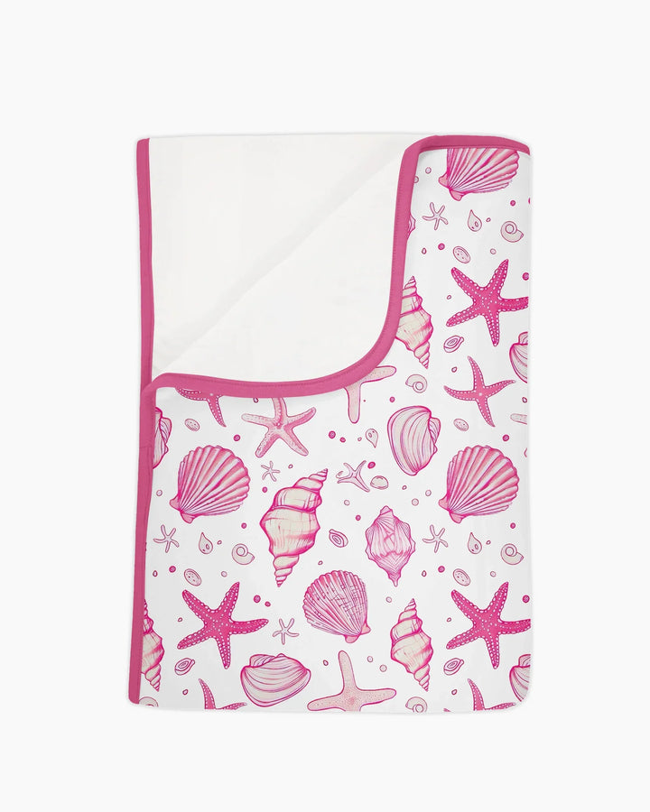 Coastal Charm Family Matching Bamboo Blanket