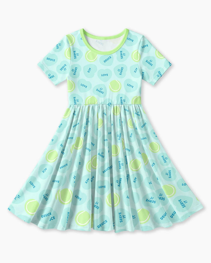 Tennis with Love Bamboo Twirl Dress
