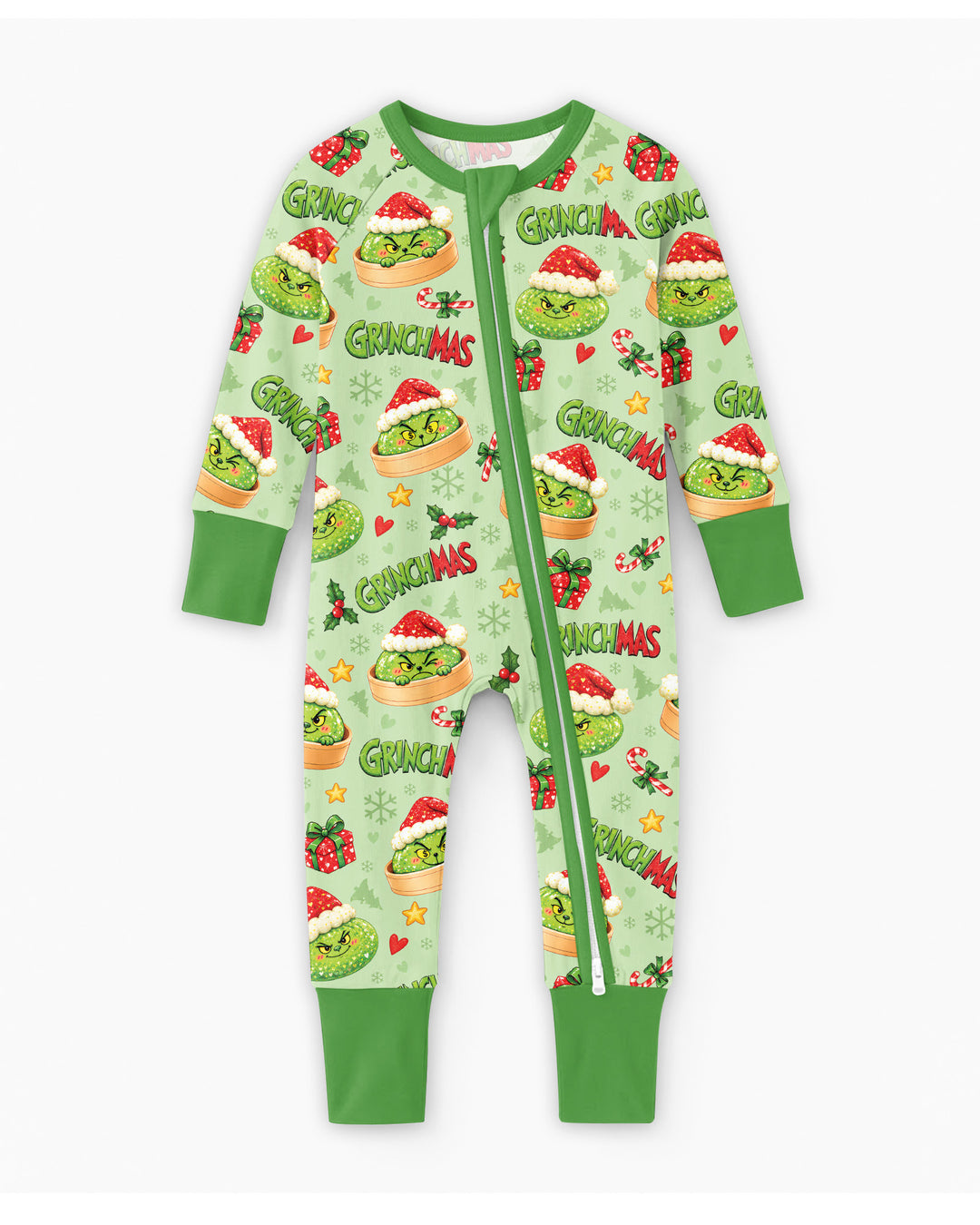 Grinchmas Dumpling Bamboo Convertible Zippy