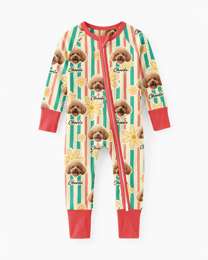Funny Pet Pattern Bamboo Convertible Zippy