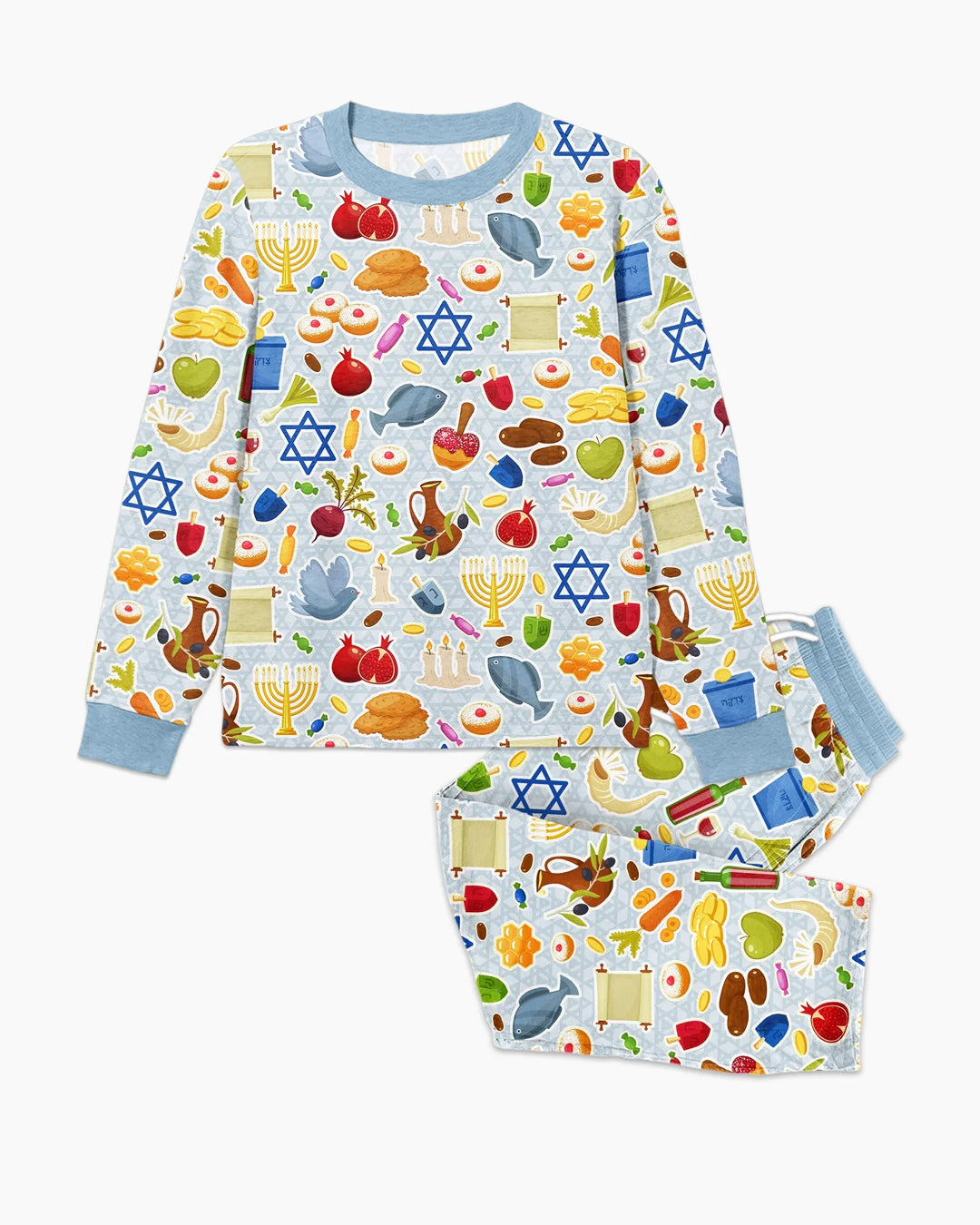 plantilla Conjunto de Pijama de Bambú para Hombre
