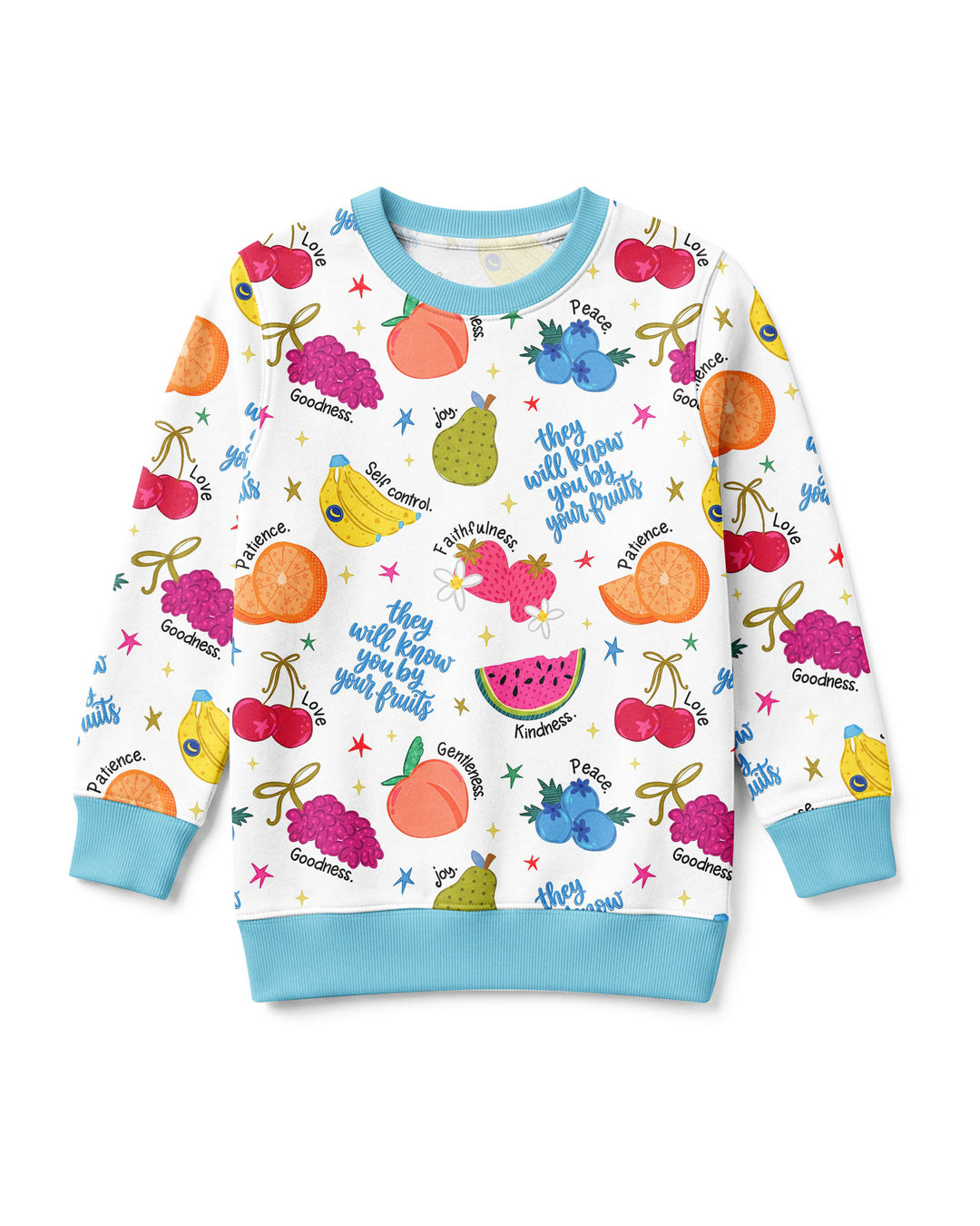 They Will Know You By Your Fruits Bamboo Crewneck Sweatshirt