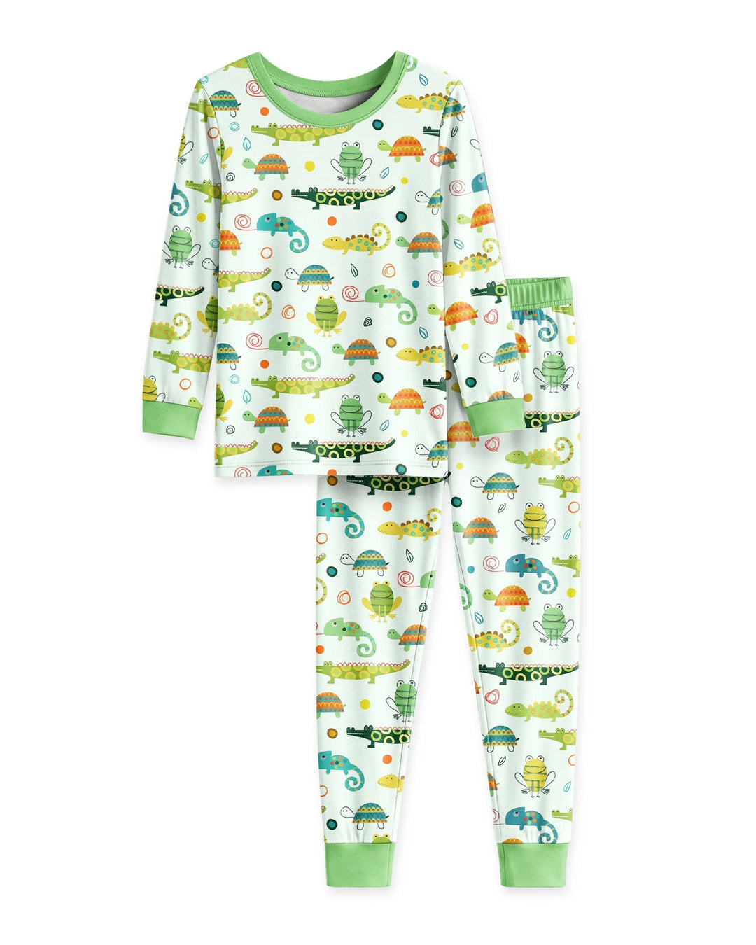 Swamp Buddies Bamboo Two Piece Long Sleeve Pajama Set