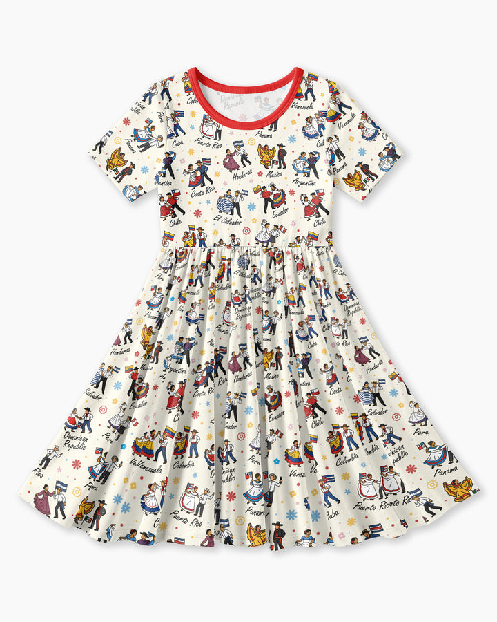 Plantilla Vestido de Bambú Twirl