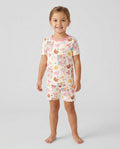 Jesus Loves Me This I Know Bamboo Two Piece Short Sleeve Shorts Pajama Set