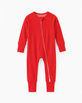 Crimson Bamboo Convertible Zippered Romper