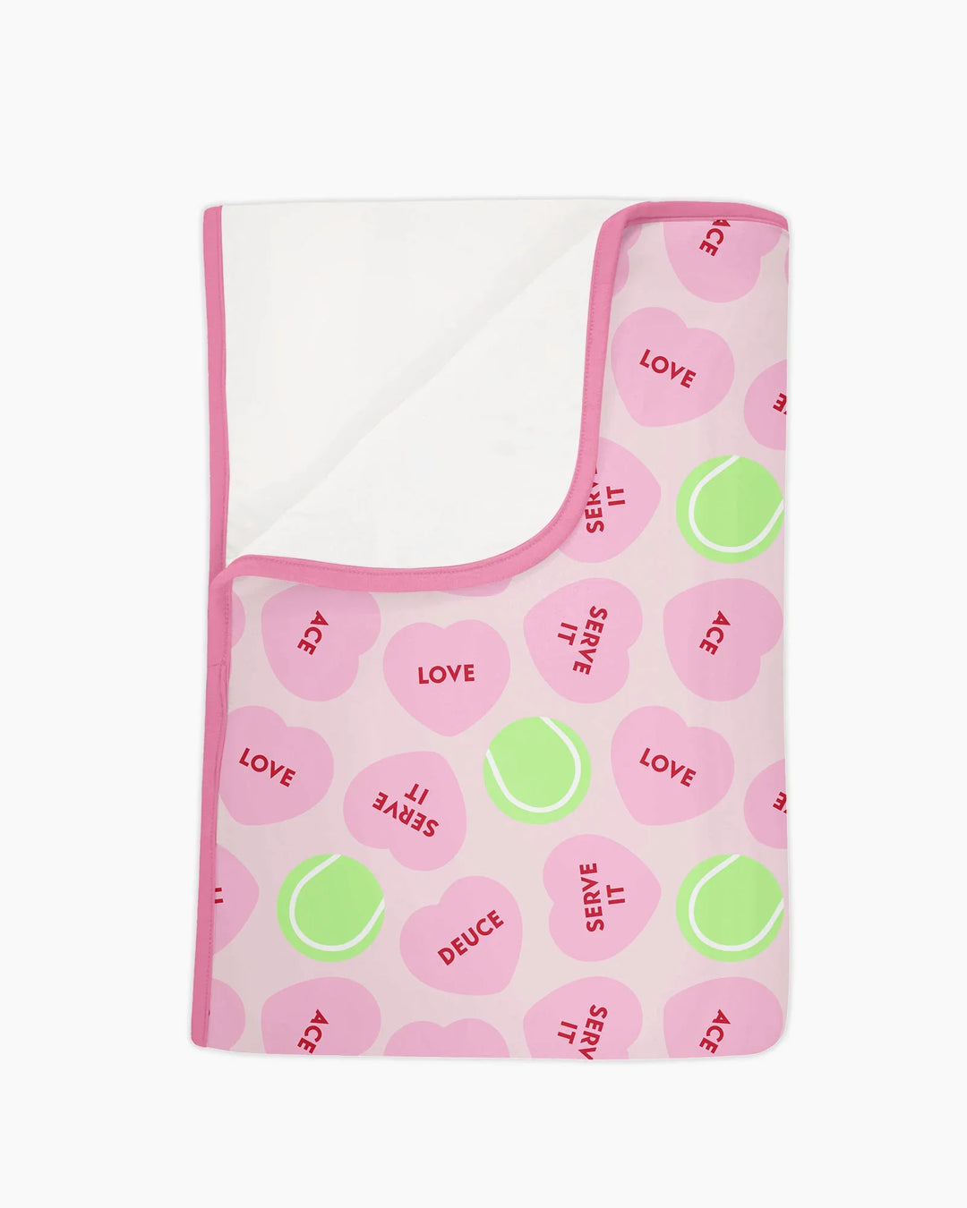 Tennis with Love Bamboo Blanket