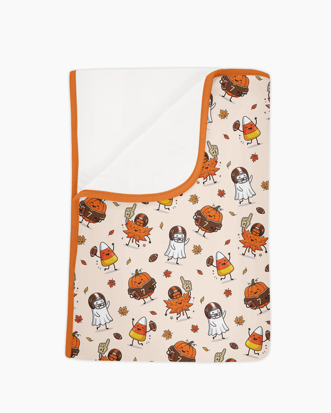 Fall Day Football Bamboo Blanket