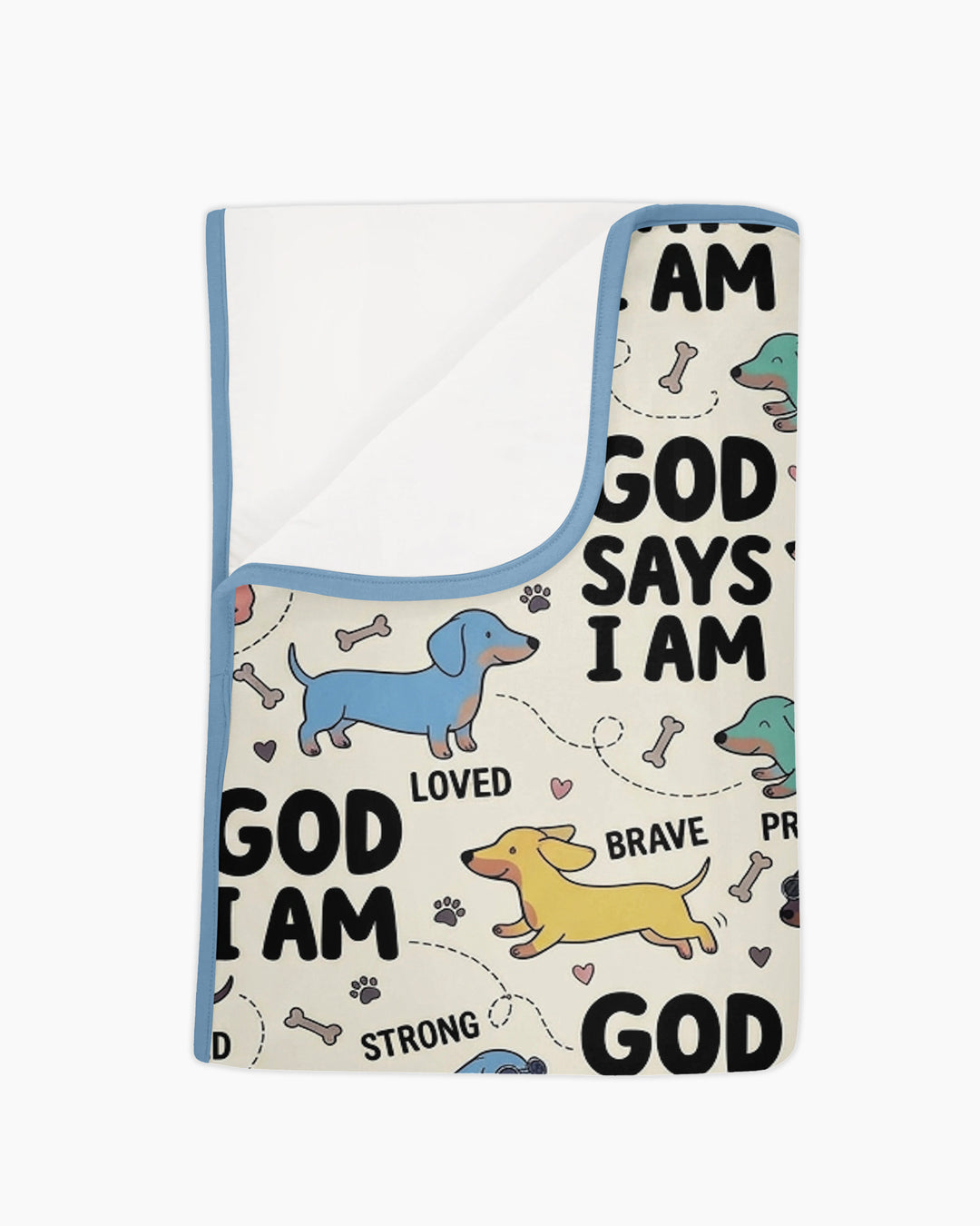 Blessed Little Paws Bamboo Blanket