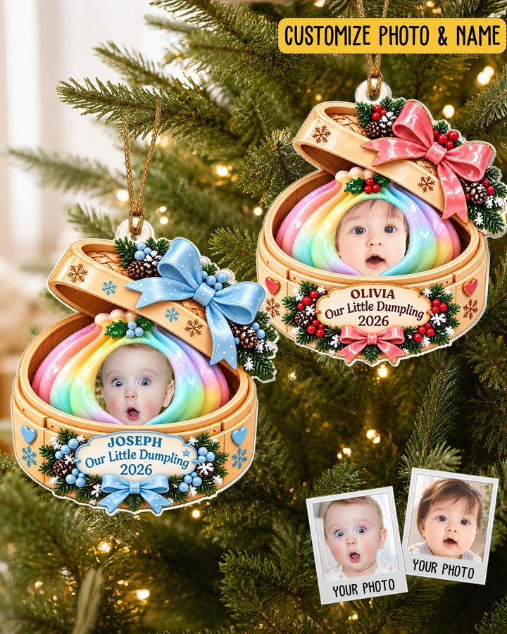 Our Little Dumbling  Acrylic Ornament
