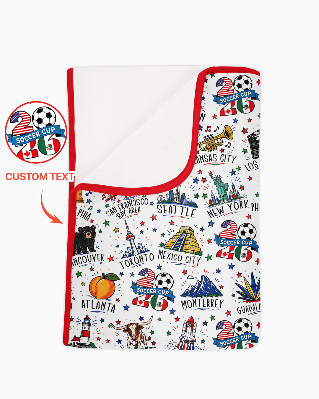 Plantilla Manta de Bambú Personalizada