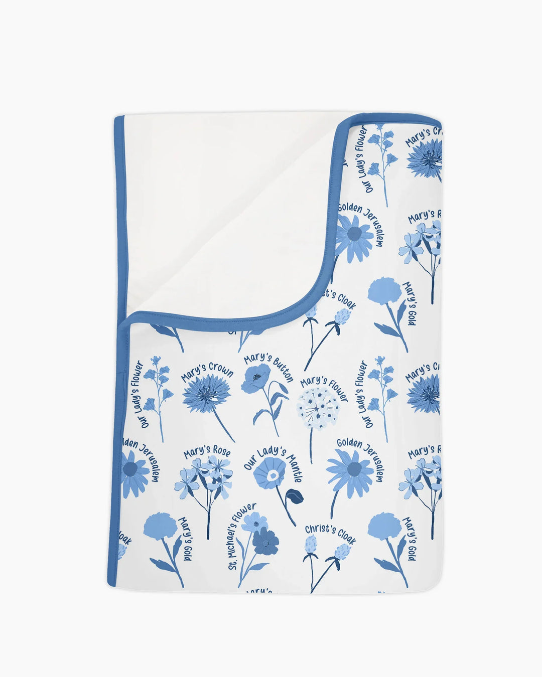 Mary's Garden Bamboo Blanket