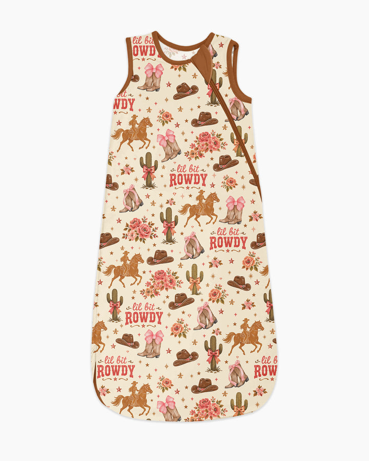 Coquette Cowgirl Lil Bit Rowdy Bamboo Sleep Bag