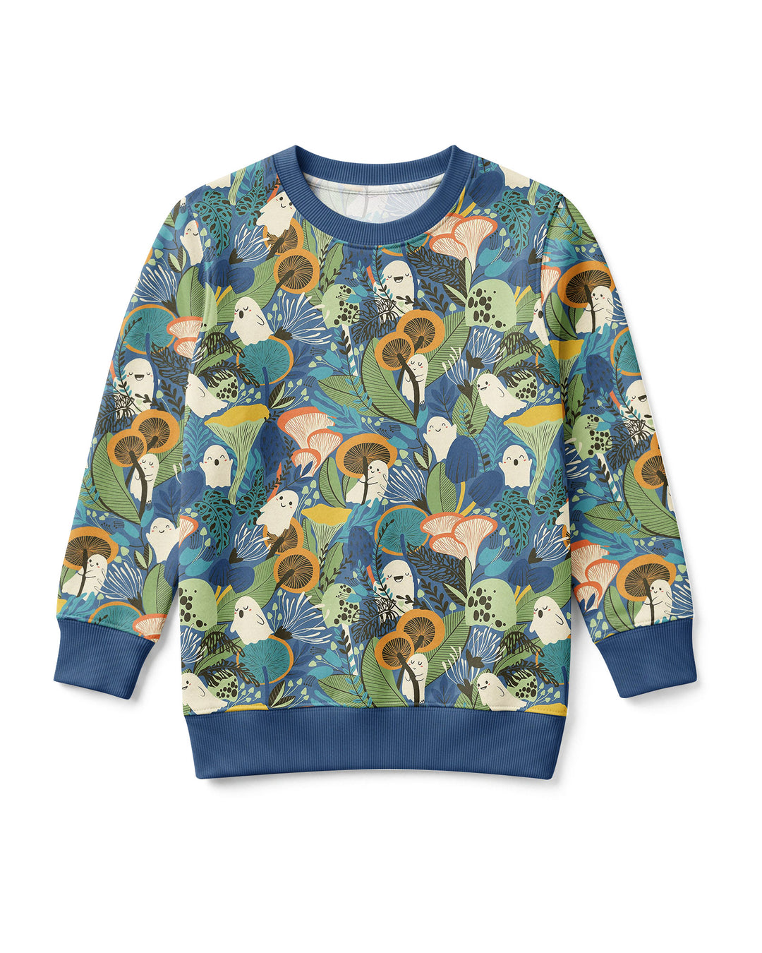 Ghost Forest Bamboo Crewneck Sweatshirt