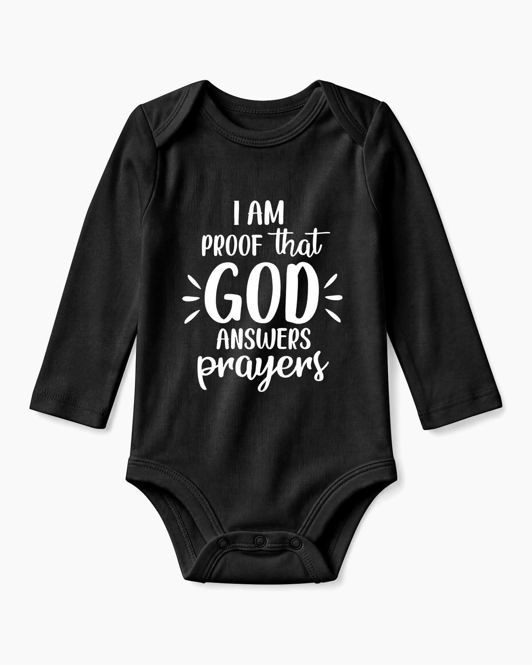 I'm Proof that God Answers Prayers Bamboo Bodysuit