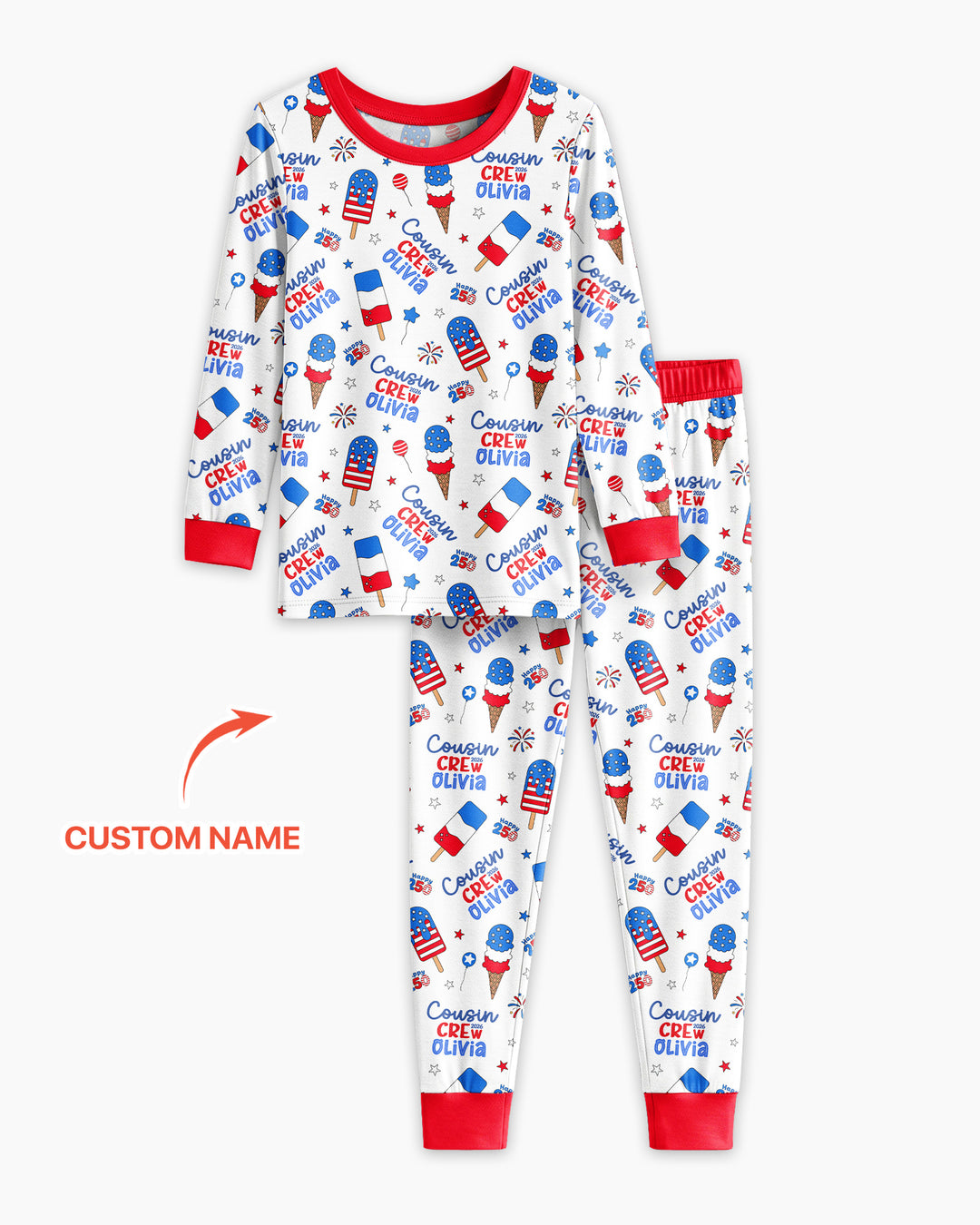 Conjunto de pijama de dos piezas de bambú con mangas largas, plantilla PERSONALIZADA