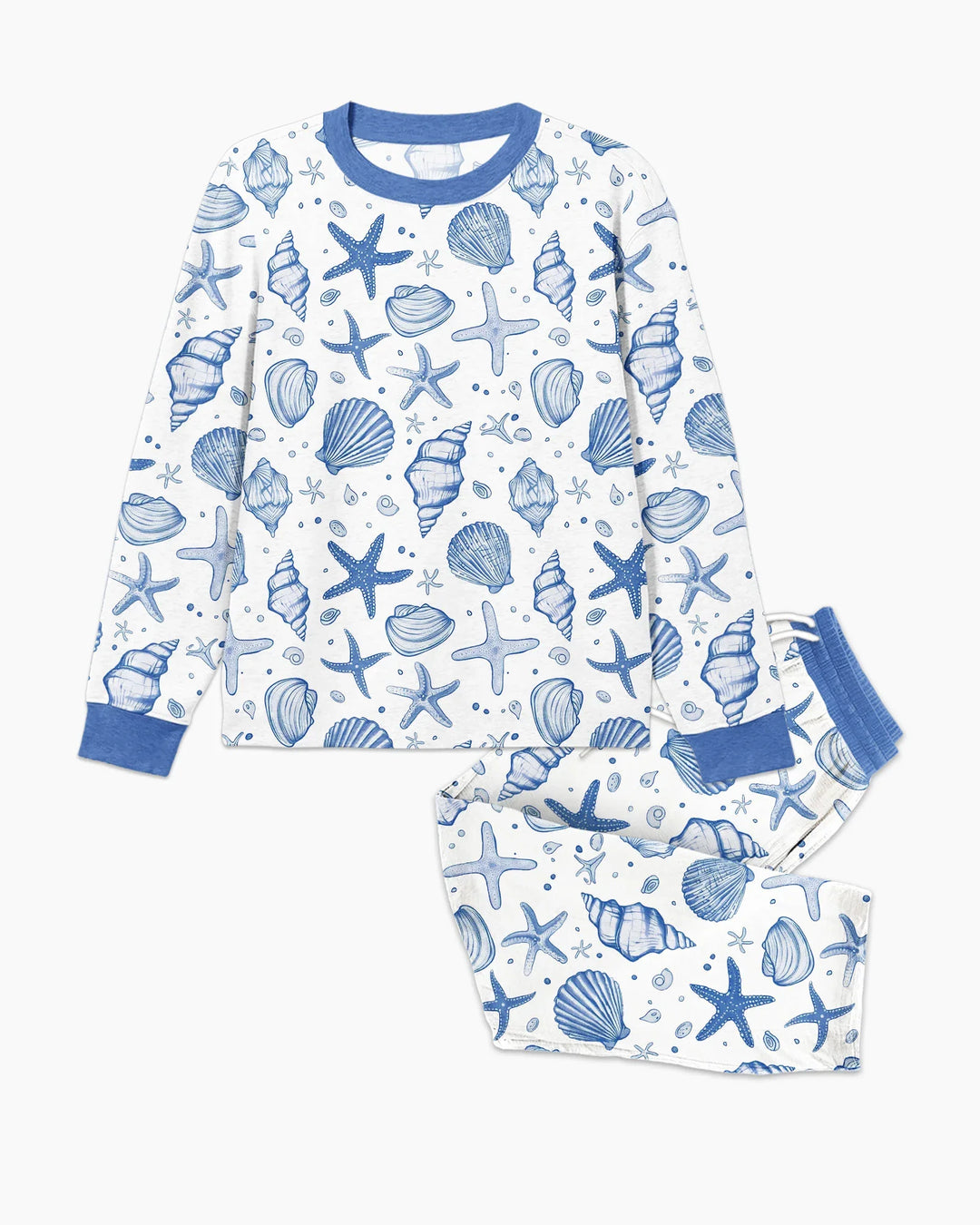 Coastal Charm Family Matching Bamboo Men's Pajama Set