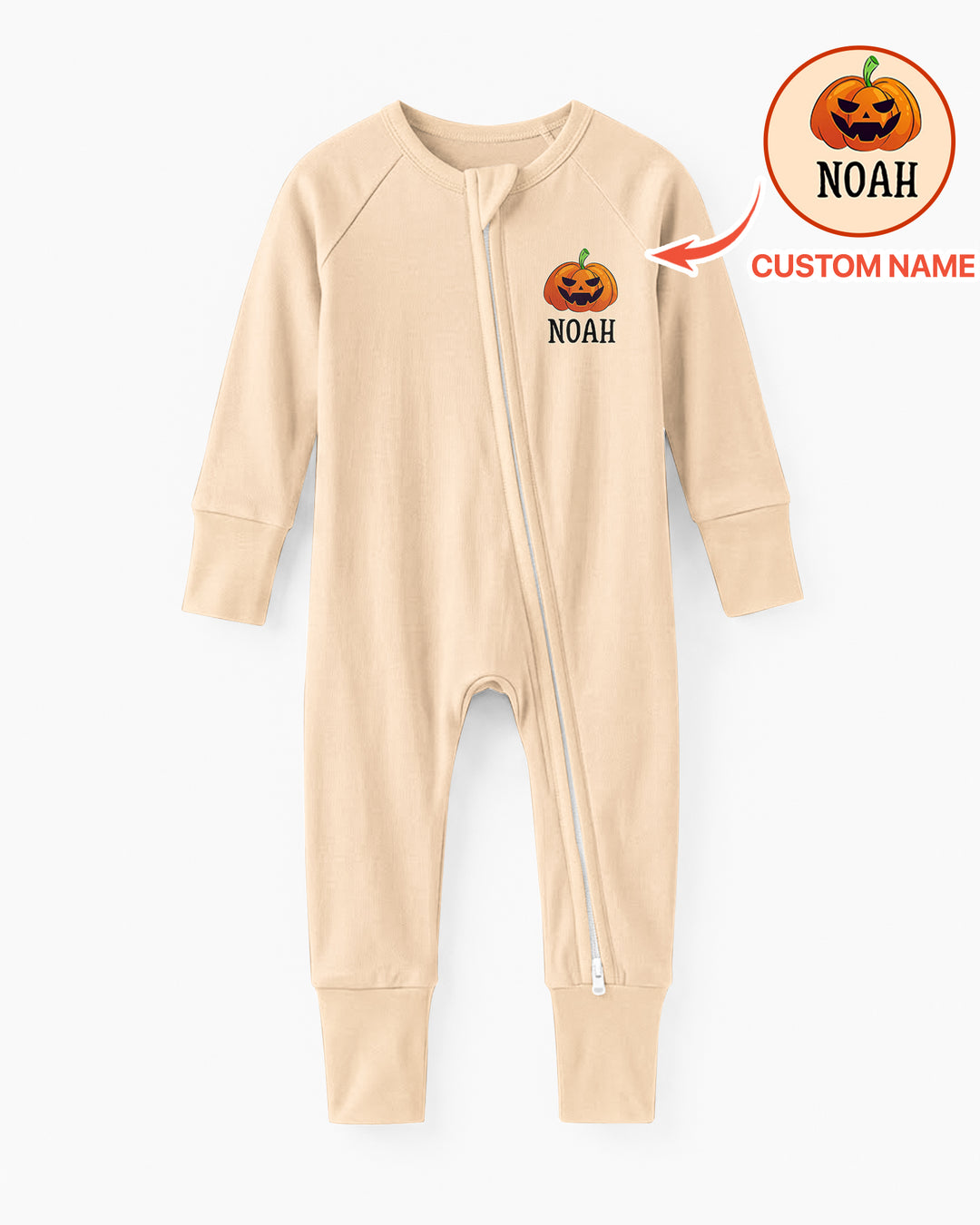 Personalized Spooky One First Birthday Halloween Bamboo Convertible Zippy