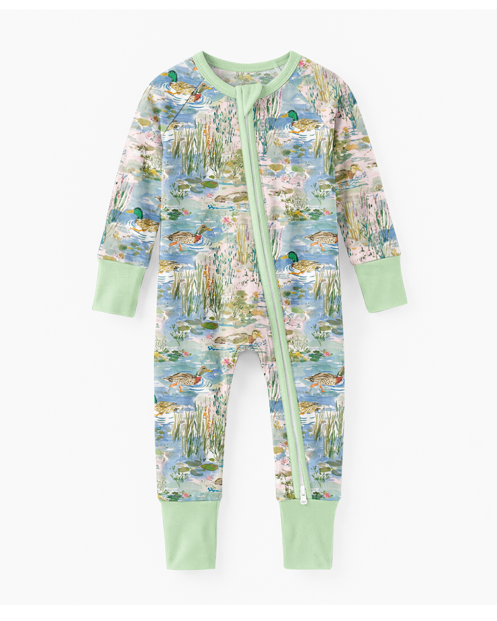 Watercolor Mallard Duck Bamboo Convertible Zippy