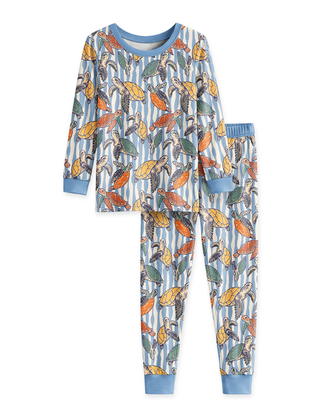Conjunto de pijama de dos piezas de bambú de manga larga