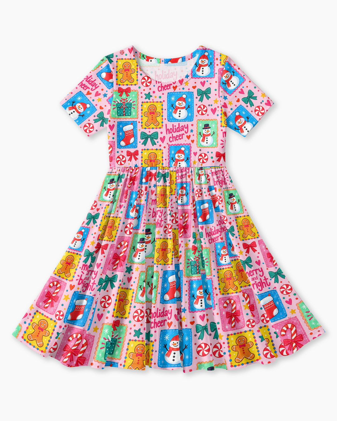 Merry & Bright Bamboo Twirl Dress