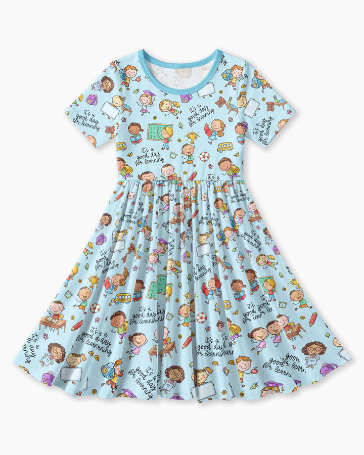 Little Learners Adventure Bamboo Twirl Dress