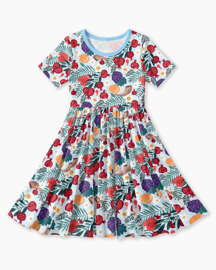 Vorlage Bambus Twirl Kleid