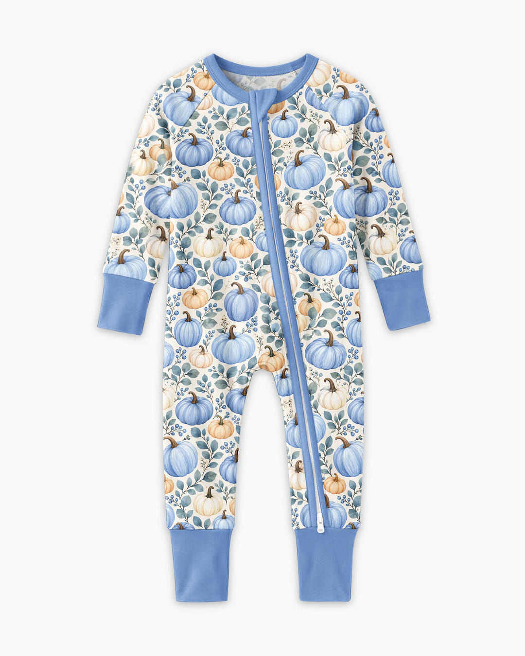 Pumpkin Cozy Fall Bamboo Convertible Zippy