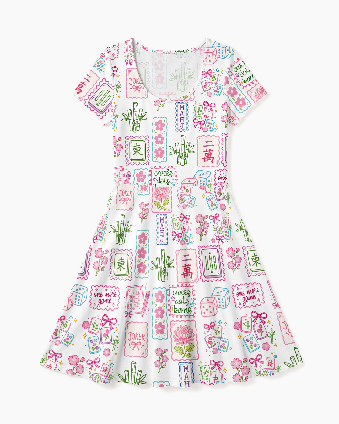 Vorlage Bambus Twirl Kleid