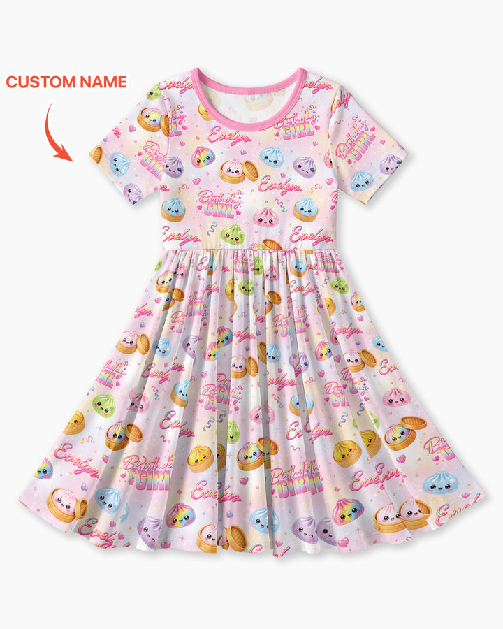 Plantilla Vestido de Bambú Twirl