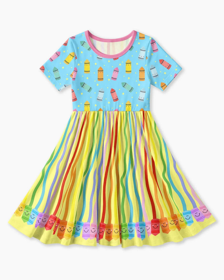 Plantilla Vestido de Bambú Twirl