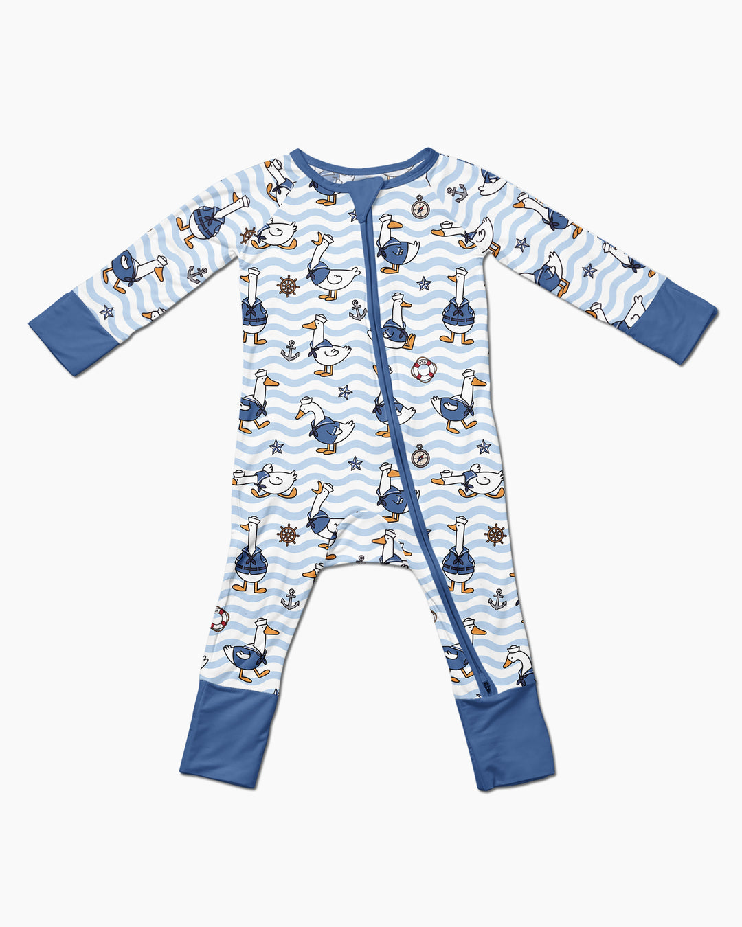 Silly Goose Sailor Bamboo Convertible Zippy