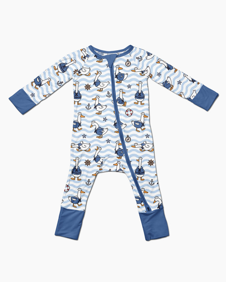 Silly Goose Sailor Bamboo Convertible Zippy
