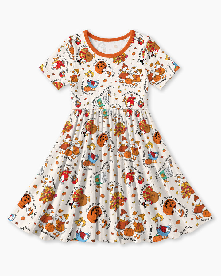 Vorlage Bambus Twirl Kleid