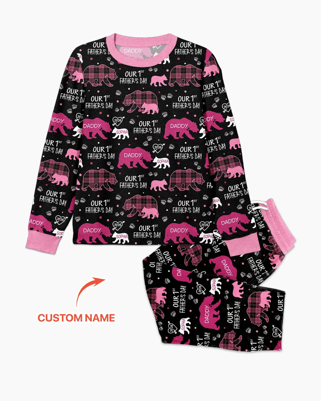 Vorlage Benutzerdefiniertes Herren-Pyjama-Set