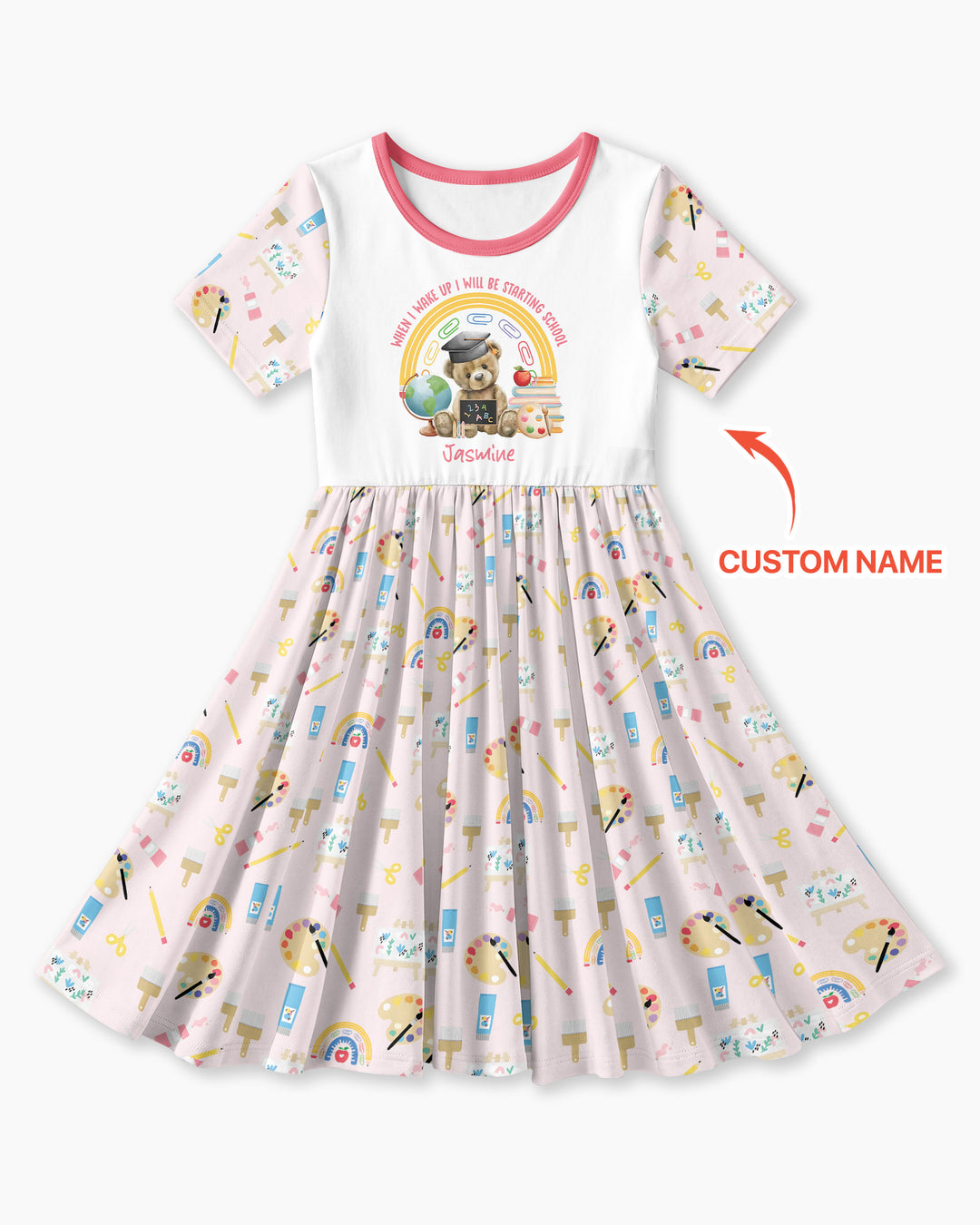 Vorlage Bambus Twirl Kleid
