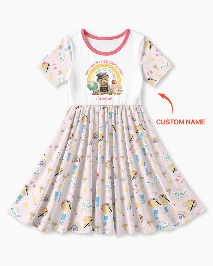 Vorlage Bambus Twirl Kleid