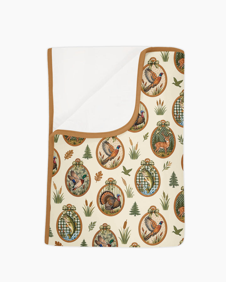 Hunting Season Family Matching Bamboo Blanket