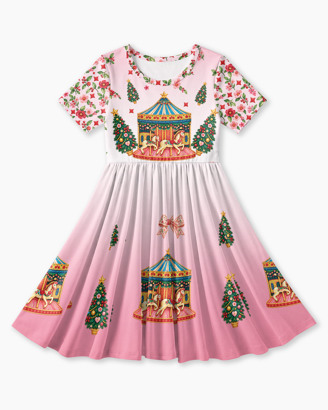 Enchanted Carousel Bamboo Twirl Dress
