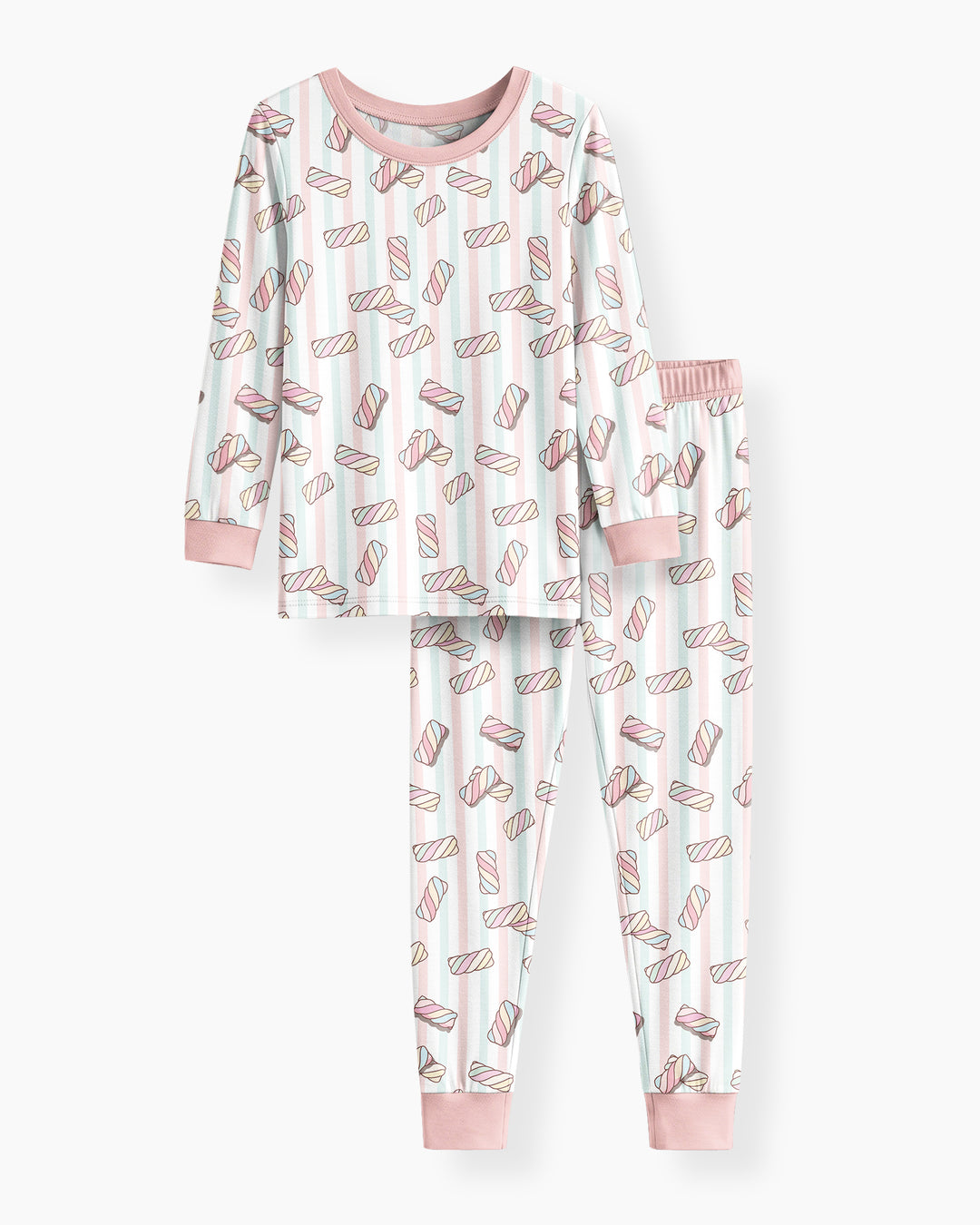 Marshmallow Magic Bamboo Two Piece Long Sleeve Pajama Set