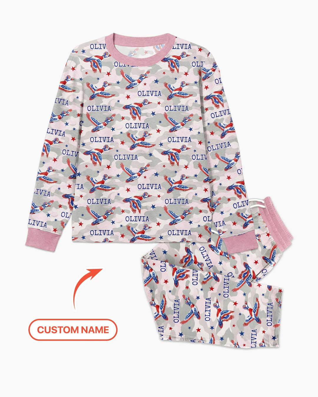 Vorlage Benutzerdefiniertes Herren-Pyjama-Set