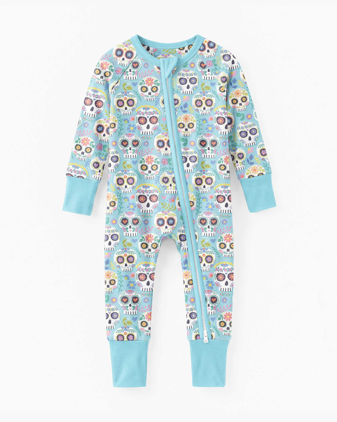 Floral Skull Bamboo Convertible Zippy